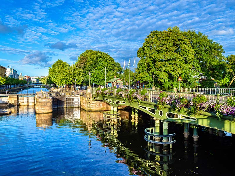 Goteborg - Canaux Historique Voyage en Suède d'Annette et Philippe
