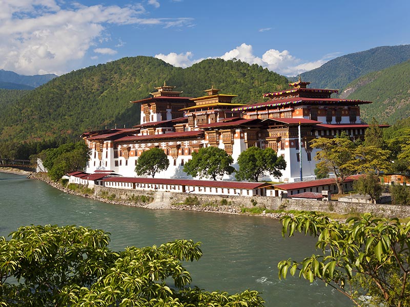 Punakha Dzong Voyage au Bhoutan d'Ishino K.