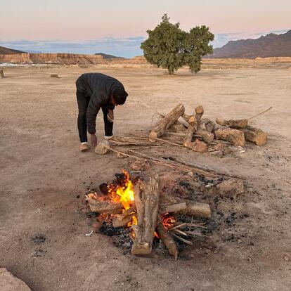 Jour de l'An dans le Désert de Véronique et Stéphane