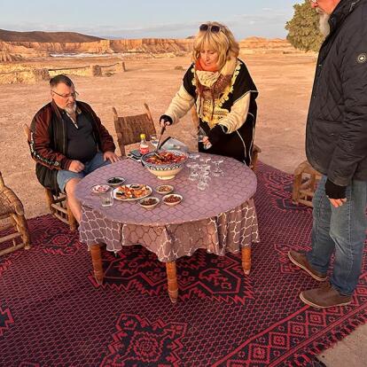 Jour de l'An dans le Désert de Véronique et Stéphane