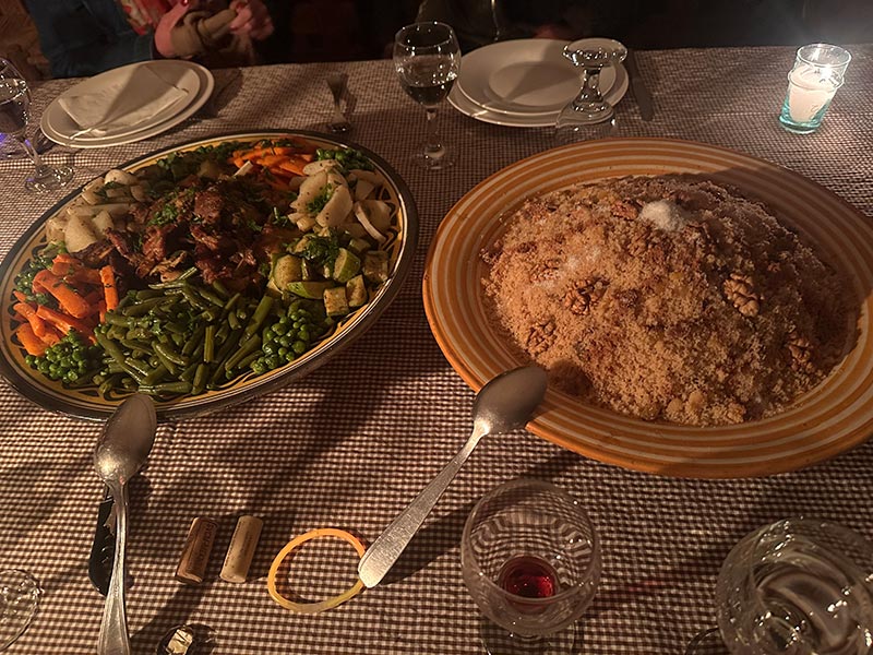 Jour de l'An dans le Désert de Véronique et Stéphane