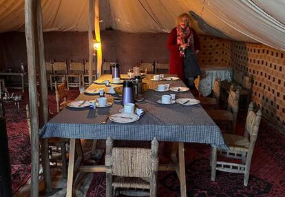 Jour de l'An dans le Désert de Véronique et Stéphane