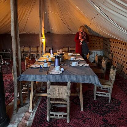 Jour de l'An dans le Désert de Véronique et Stéphane