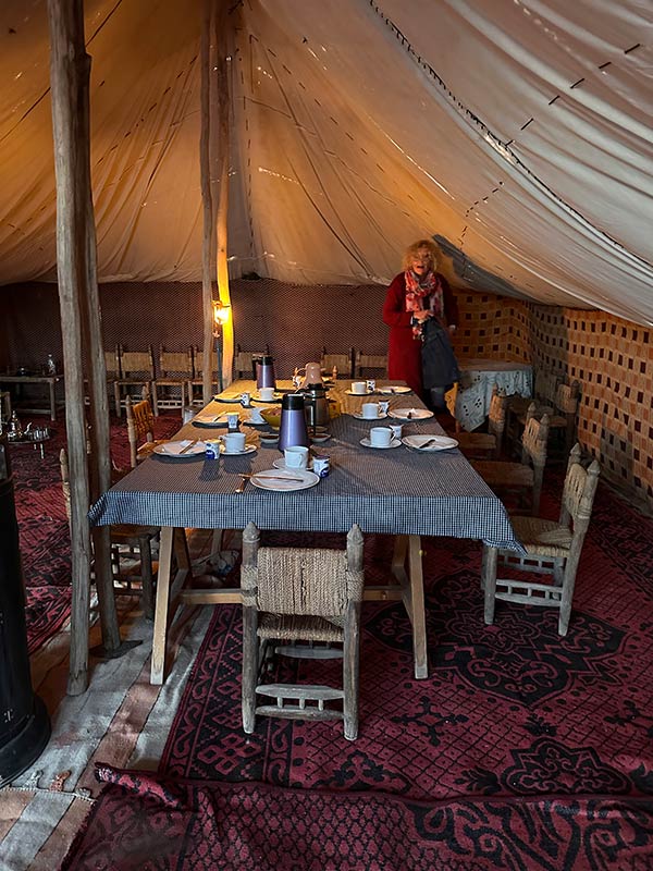 Jour de l'An dans le Désert de Véronique et Stéphane