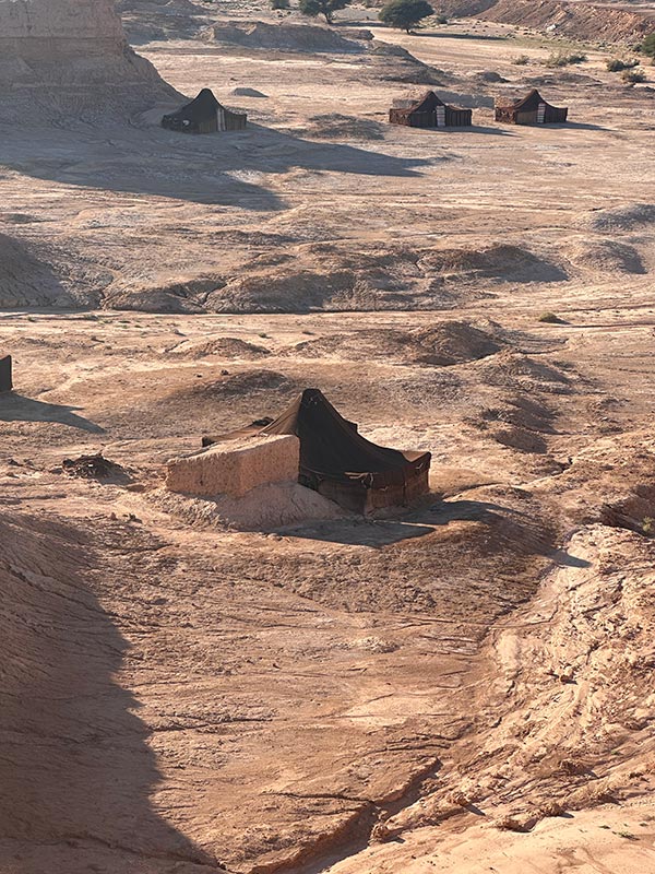 Jour de l'An dans le Désert de Véronique et Stéphane