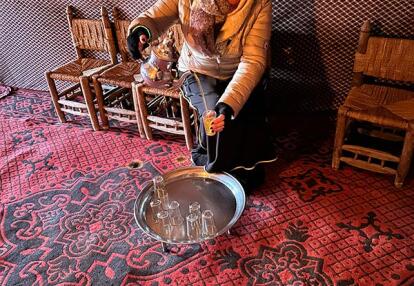 Jour de l'An dans le Désert de Véronique et Stéphane