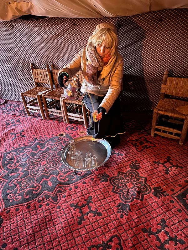 Jour de l'An dans le Désert de Véronique et Stéphane