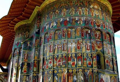 Monastère de Sucevita Voyage en Roumanie de Pierre G.