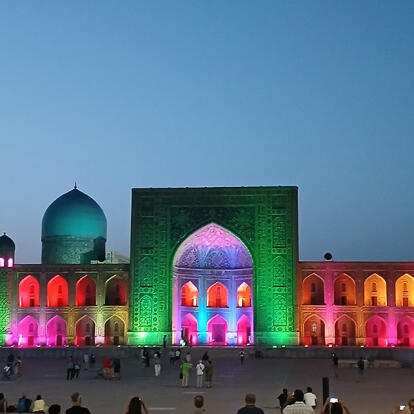 Voyage en Ouzbékistan de Maryvonne K. et Chantal M.
