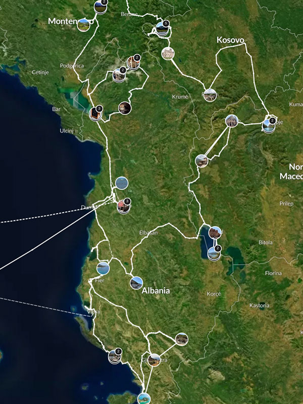 Voyage en Albanie de Mireille F.