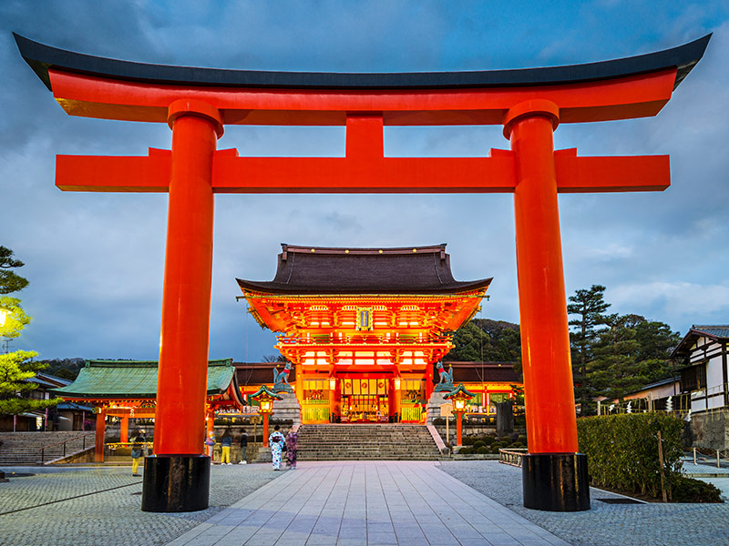 Kyoto - Fushimi Inari Taisha Shrine Voyage au Japon de Paul-Henri J.