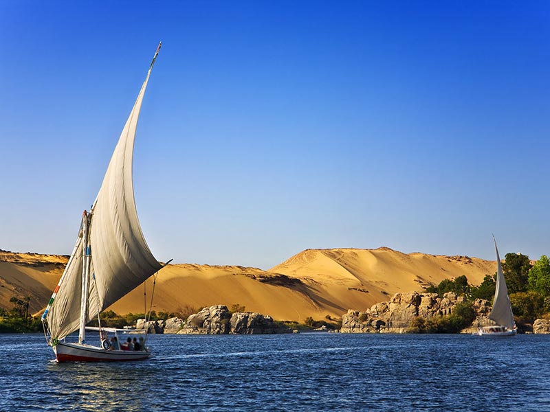 Voyage en Egypte de Juan V.