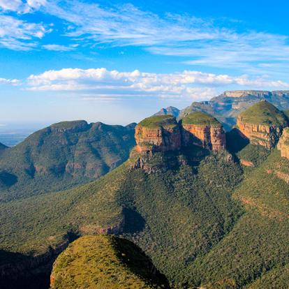 Drakensberg - The Three Rondavels - Blyde River Canyon A Découvrir en Afrique du Sud - La Chaine du Drakensberg
