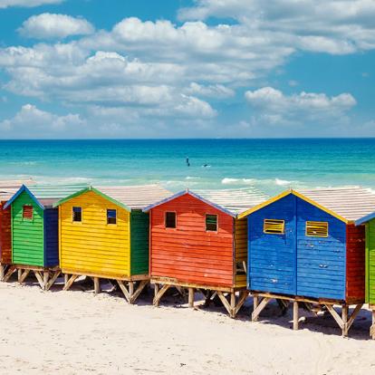 Le Cap - Muizenberg beach A Découvrir en Afrique du Sud - Le Cap