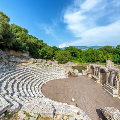Butrint - Ancien Théâtre A Découvrir en Albanie - Butrint