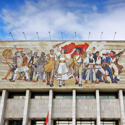 Musée National - Mosaïques Albanaises A Découvrir en Albanie - Tirana