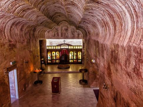 Coober Pedy - Eglise A Découvrir en Australie - Coober Pedy