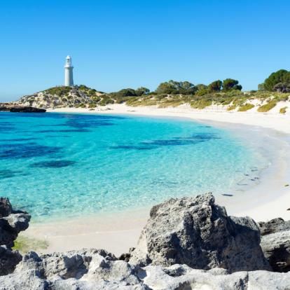 Perth - Rottnest Island - Pinky Beach And The Bathurst Lighthouse A Découvrir en Australie - Perth