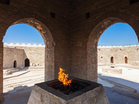 A Découvrir en Azerbaïdjan - Le Temple d'Ateshgah