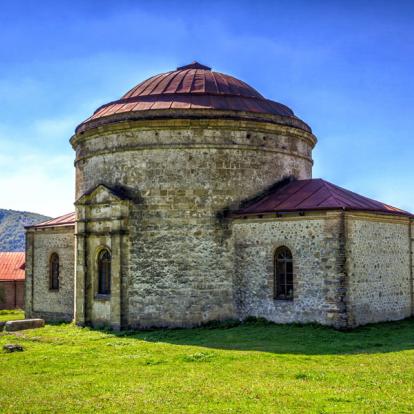 Sheki  - Mosquée Xan Masjid A Découvrir en Azerbaïdjan - Sheki