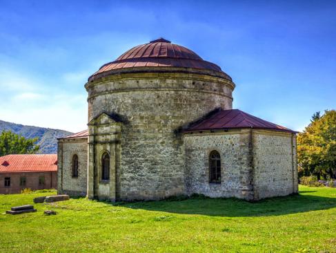 Sheki  - Mosquée Xan Masjid A Découvrir en Azerbaïdjan - Sheki