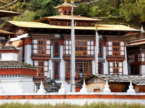 Monastère Kurjey Lhakhang A Découvrir au Bhoutan - Bumthang