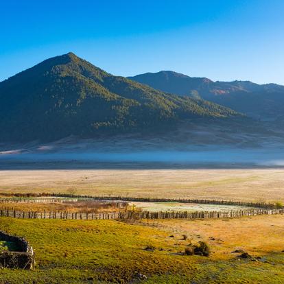 La Vallée De Phobjikha A Découvrir au Bhoutan - La Vallée de Phobjikha