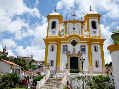 Ouro Preto - L'église Nossa Senhora Da Conceição A Découvrir au Brésil - Ouro Preto
