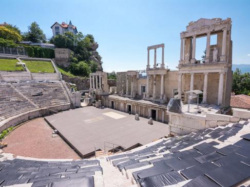 Plovdiv - Ancien Théâtre Romain A Découvrir en Bulgarie - Plovdiv