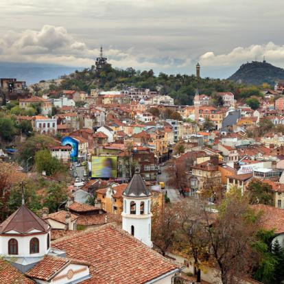 Plovdiv - Vue Depuis Le Montagne Nebet Tepe A Découvrir en Bulgarie - Plovdiv