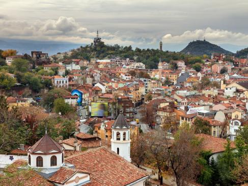 Plovdiv - Vue Depuis Le Montagne Nebet Tepe A Découvrir en Bulgarie - Plovdiv
