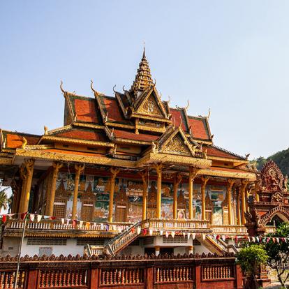 Battambang - Pagode Phnom Sampow, Un Temple Bouddhiste A Découvrir au Cambodge - Battambang