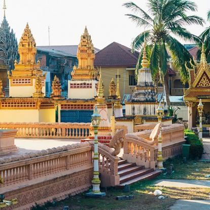 Kratie - Krong Kracheh Pagoda A Découvrir au Cambodge - Kratie