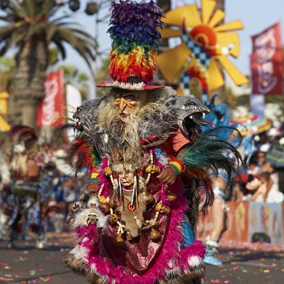 Arica - Carnaval Andino Avec La Fuerza Del Sol A Découvrir au Chili - Arica