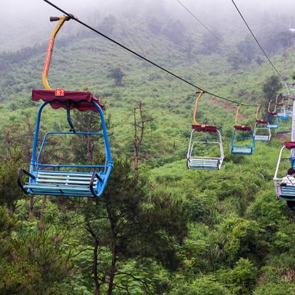Guilin - Téléphérique Sur La Montagne Yao A Découvrir en Chine - Guilin