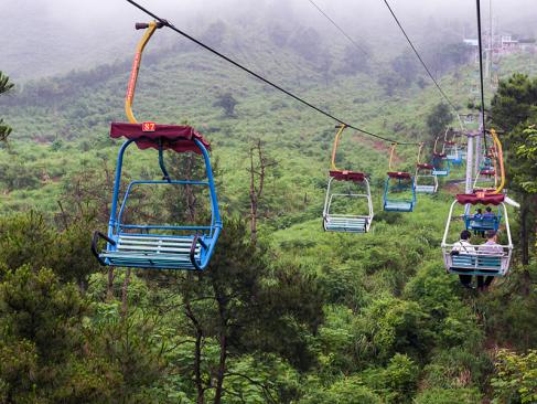Guilin - Téléphérique Sur La Montagne Yao A Découvrir en Chine - Guilin
