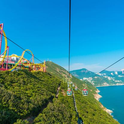 Hong Kong Ocean Park Roller Coaster A Découvrir en Chine - Hong Kong
