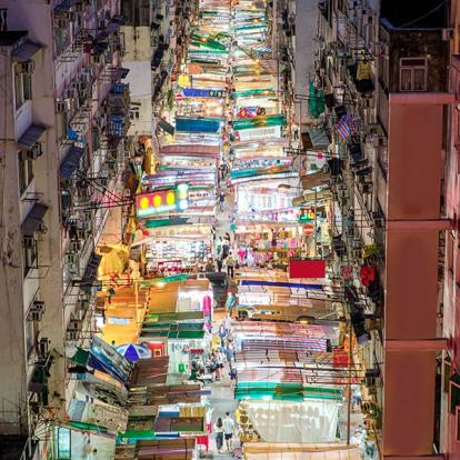 Hong Kong - Temple Street Market A Découvrir en Chine - Hong Kong