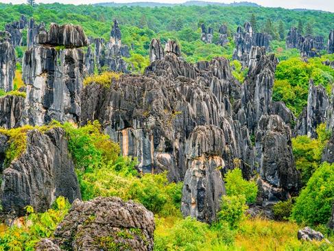 A Découvrir en Chine - La Forêt de Pierre de Shilin