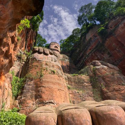A Découvrir en Chine - Le Grand Bouddha de Leshan