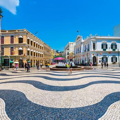 Macao - Senado Square A Découvrir en Chine - Macao