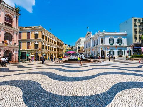 Macao - Senado Square A Découvrir en Chine - Macao