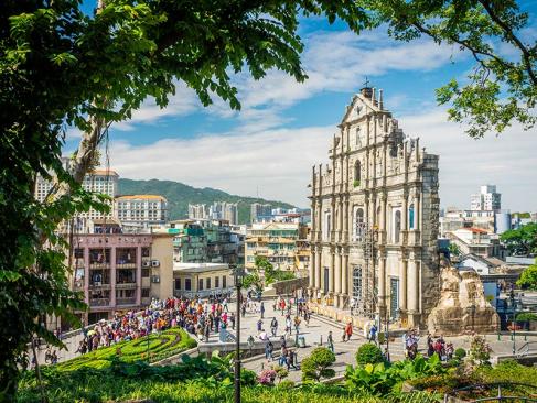 Macao - Ruines De L'église Catholique Saint-Paul A Découvrir en Chine - Macao
