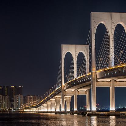 Macao- Ponte De Sai Van, Bridge A Découvrir en Chine - Macao