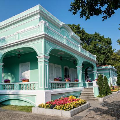 Macao - Demeures Coloniales Portugaises Dans La Région De Taipa à Macao A Découvrir en Chine - Macao