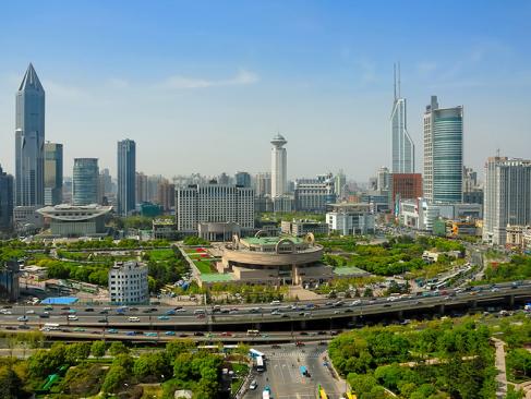 Shangai - La Place Du Peuple De Shanghai Et Le Musée National A Découvrir en Chine - Shanghai