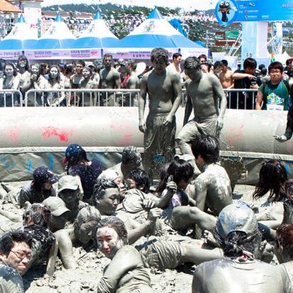 Boryeong - Fête De La Boue A Découvrir en Corée du Sud - Fête de la Boue de Boryeong