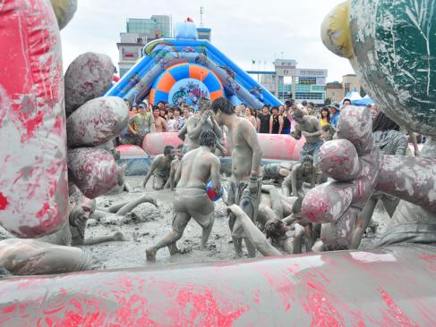 Boryeong - Fête De La Boue A Découvrir en Corée du Sud - Fête de la Boue de Boryeong
