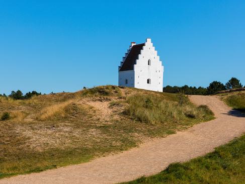 L'église Couverte De Sable Ou L'église Enterrée Près De Skagen A Découvrir au Danemark - Skagen