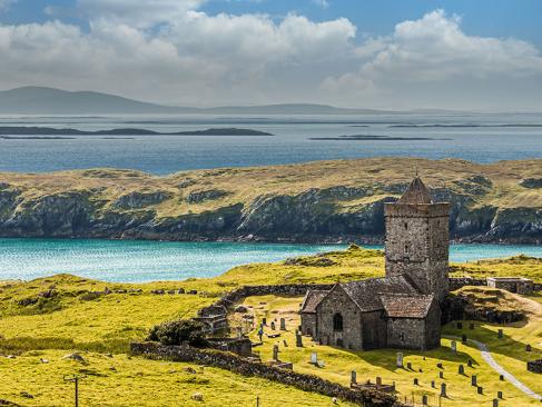 Église St Clements Près De Roghadal Au Sud De Leverburgh, Ile D'Harris A Découvrir en Ecosse - Lewis et Harris